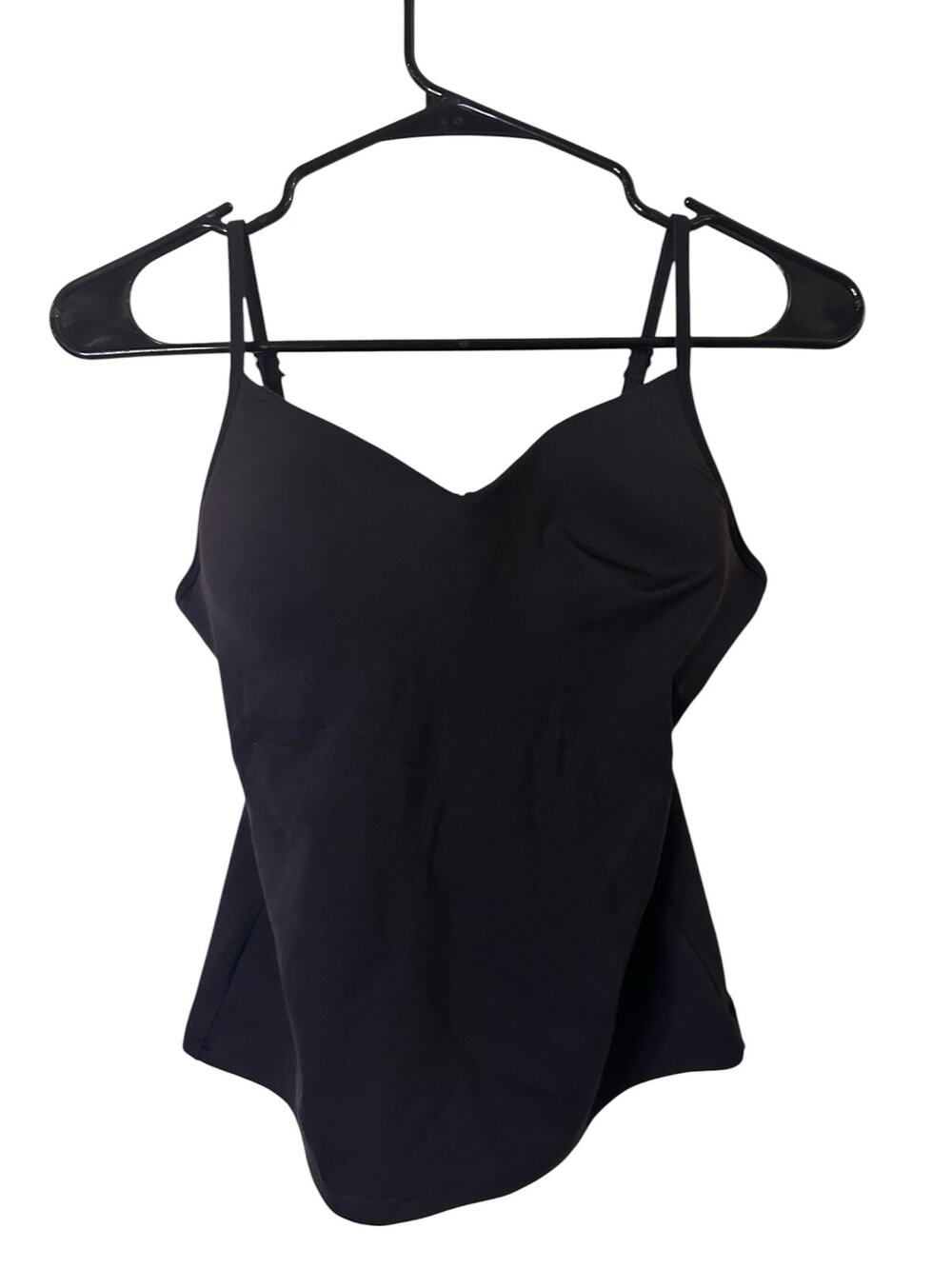 NY & Co Black Padded Cup Tank Top Women Sz S